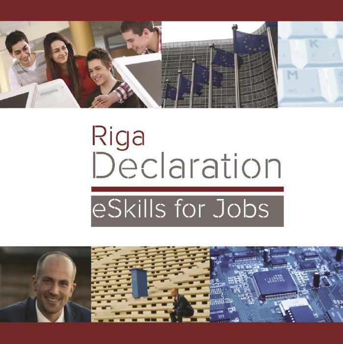 DigitalEU's tweet photo. Does #RigaDeclaration have power to boost #eskills in Europe? Share your thoughts http://t.co/jxDqHmvpj3 #Digital4EU http://t.co/cOcwGLpGKE