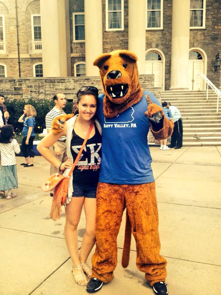 SigmaKappaPSU's tweet photo. Sister @niCOLE__hamels nominates @apwonderland for her unwavering positive attitude!#WomensEmpowermentWeek http://t.co/eCGWTp1YKA