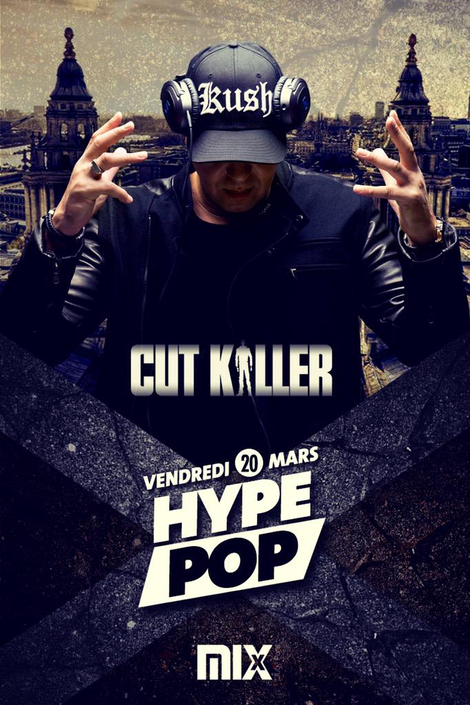 MIXCLUB_PARIS's tweet photo. La legende @DjCutKiller ce vendredi au @MIXCLUB_PARIS http://t.co/oBS8it7yzo