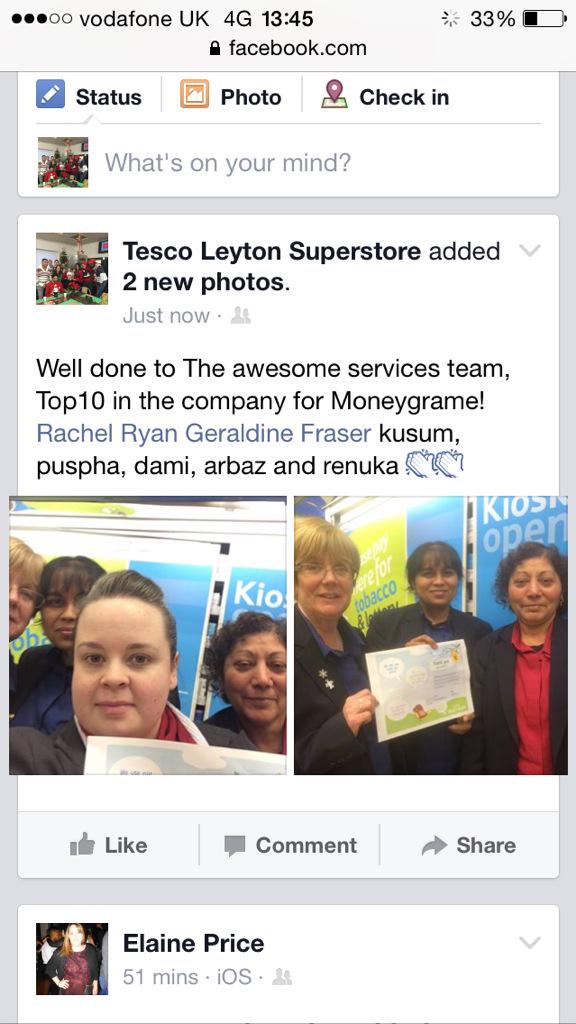 Well done to my team, top10 in company for #moneygram <a href="/jason_tree1330/">Jason Tree</a> <a href="/JezButwell/">Jez Butwell</a> <a href="/evi2202/">Magic Eden 🪄 Alert</a> <a href="/Tesco_London/">Tesco London</a> <a href="/Leyton2832/">Tesco Leyton 2832</a>