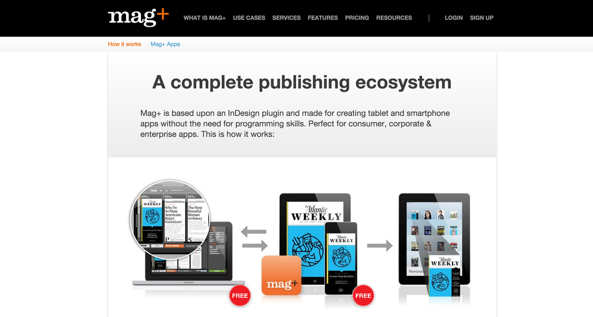 mequoda's tweet image. A roundup of digital magazine publishing tools: @magplus @treesaver @bakerframework + more mequoda.com/articles/digit…