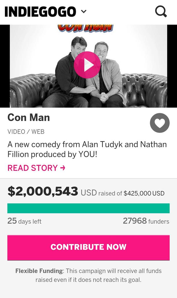 And just like that, hits $2M--& closing in on 30k backers! Happy Birthday & 