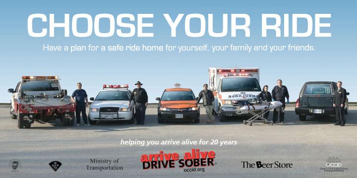 Celebrating St. Paddy's? Don't press your luck. Take transit or have a designated driver! #DontDrinkAndDrive #onpoli