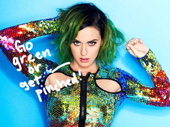 Happy St. Patrick's Day! Check out the hottest celebs who've rocked green hair! goo.gl/JLVBWt