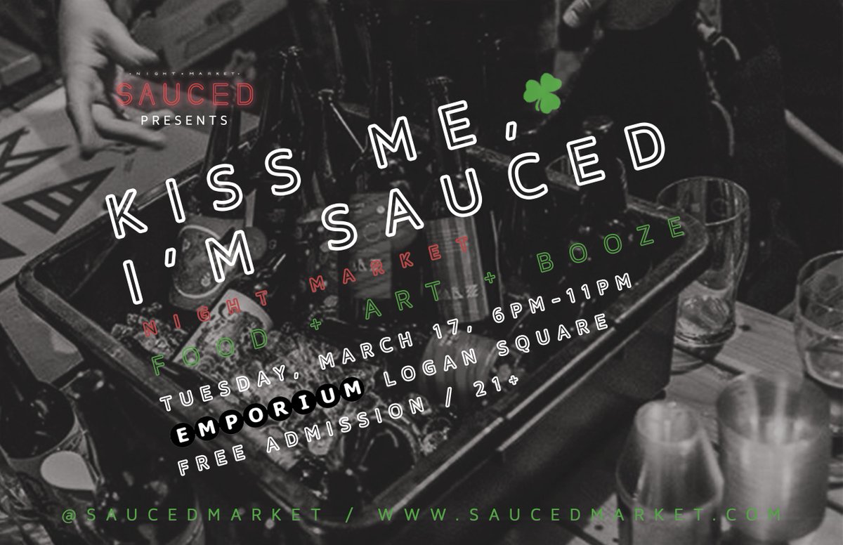 WindyCityBeards's tweet photo. Swing by @EmporiumChicago to see us and celebrate St. Patrick's Day with @SAUCEDmarket:http://t.co/Ow2pLD0LuR http://t.co/MkEyAvsvnr