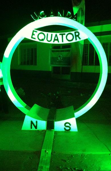 EDXTravel's tweet photo. #Uganda #Equator turns Green for St. Patrick's Day: https://t.co/X4Y2sBAgFv wonderful #GoGreen4PatricksDay http://t.co/h8JTVg6qGs
