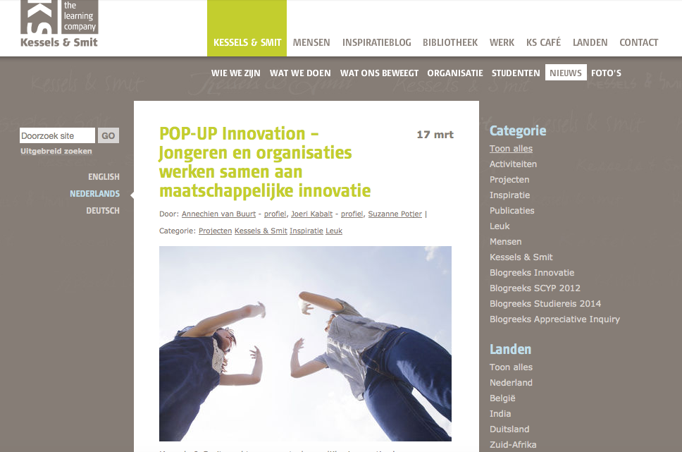 Heeft jouw organisatie maatschappelijke vragen? En wil je daar jongeren bij betrekken?Doe mee: bit.ly/1Fvp5Ir