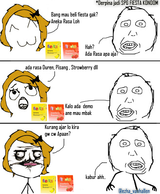 rezabian_'s tweet photo. Ketika derpina menjadi SPG fiesta bertemu dengan Herp @FiestaCondoms #ThinkFiesta http://t.co/sttHs2h5WH