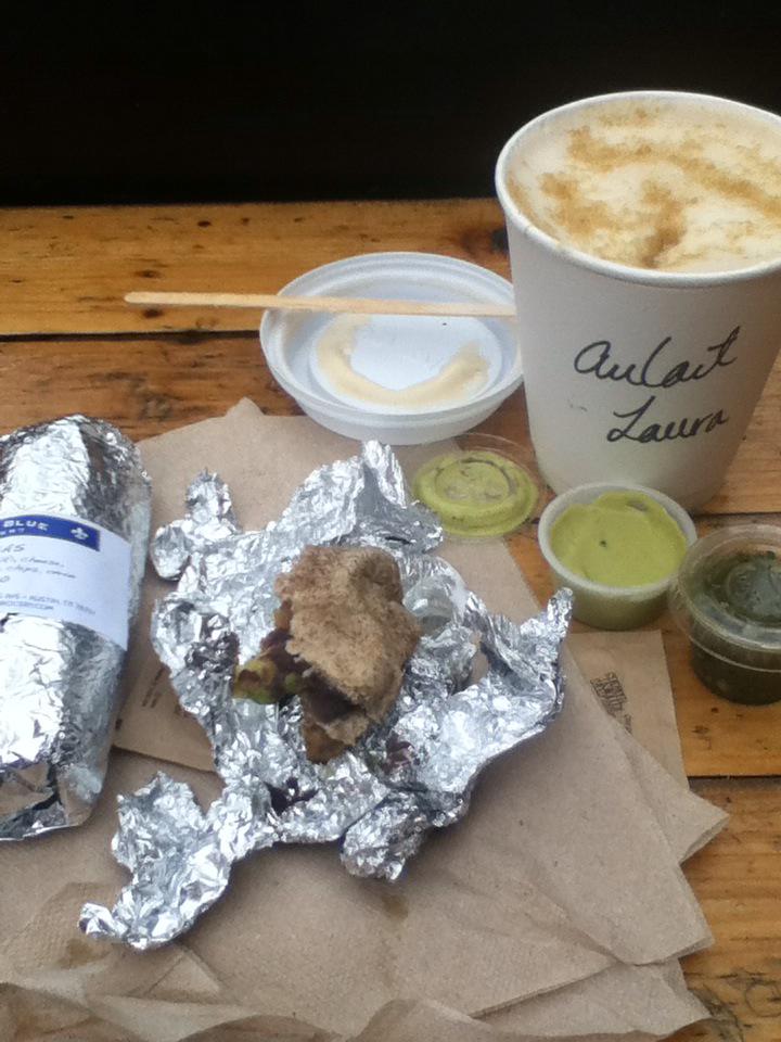LouVonM's tweet photo. Breakfast tacos are better in Texas. #royalbluegrocery http://t.co/PRMPS4myp6