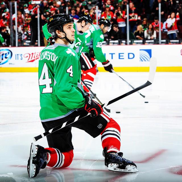 One last Happy St. PATRICK'S Day from - Chicago Blackhawks