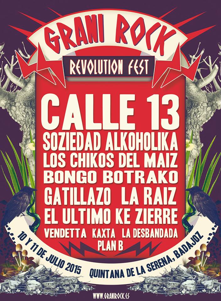 ticketea's tweet photo. Hoy se ha conocido el cartelazo de la 2º edición del @granirockfest. Calidad x1000. Entradas: http://t.co/XjJEVowvl0 http://t.co/COYw95aqsj