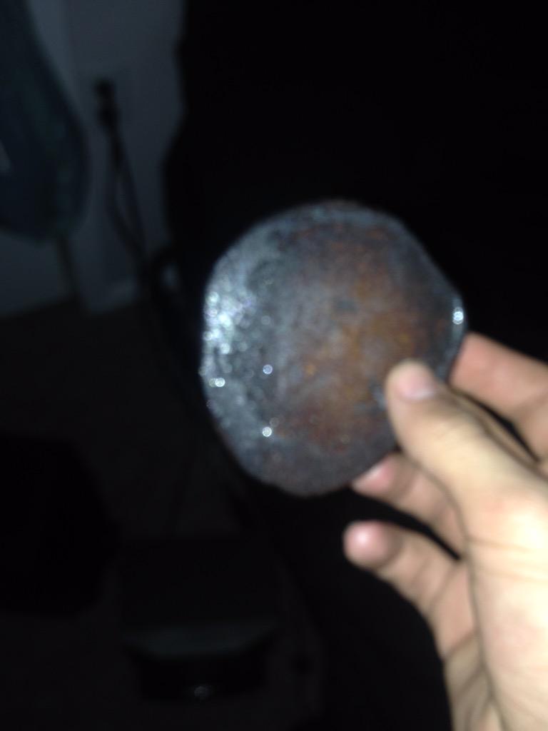 austinmate8's tweet photo. When Zac tries to make chocolate chip cookies and they end up looking like hockey pucks ππ #chefzac http://t.co/Qn9b2XLHab