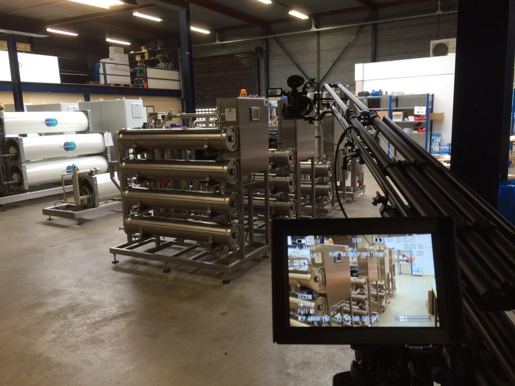 ReneeHassing's tweet photo. Vandaag opnames aan het maken voor de nieuwe bedrijfsfilms van de Pure Water Group uit Rucphen http://t.co/TXMAJw6MSK