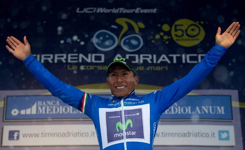 fdlciclismo's tweet photo. ¡¡¡Nairo Quintana CAMPEÓN de la Tirreno Adriatico 2015!!! #Tirreno http://t.co/tPlp1Jc1pt