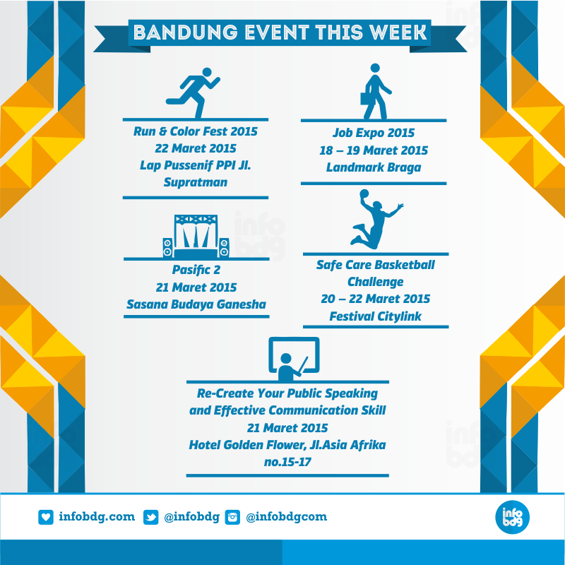 Acara minggu ini seru-seru loh! Datengin semua yuk! Siapa tau disana nemu jodoh ;)) #eventBDG