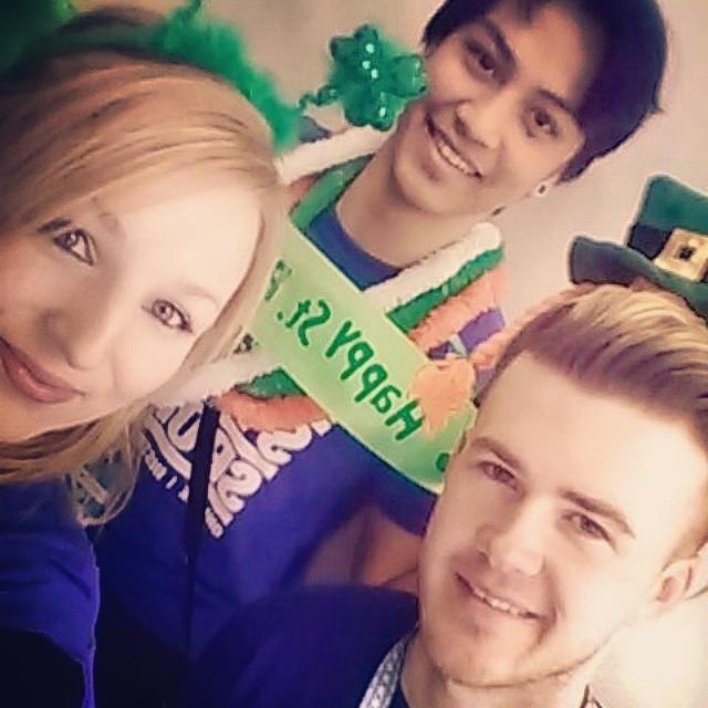 CroninTess's tweet photo. Getting into the spirit of things in @lifestylesports Ennis. Pop in, we're open til 6!! :D #HappyPaddysDay http://t.co/qHtVxRdNly