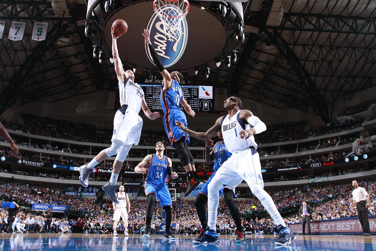 dallasmavs's tweet photo. ICYMI: Parsons scores 31pts &amp; Rondo records a dbl-dbl as the Mavs rallied past the Thunder. 

👀http://t.co/CxmLI1Iqaz http://t.co/57jS7JIEx3
