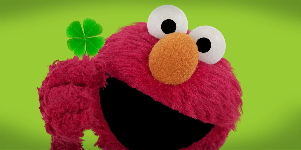 Elmo on Twitter: "Elmo loves the number four and Elmo loves the color ...