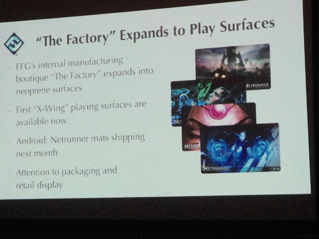 WatchItPlayed's tweet image. FFG will be expanding their line of Playmats for a variety of their products.