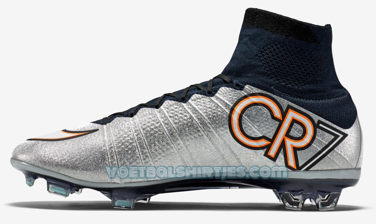 nike cr7 silver