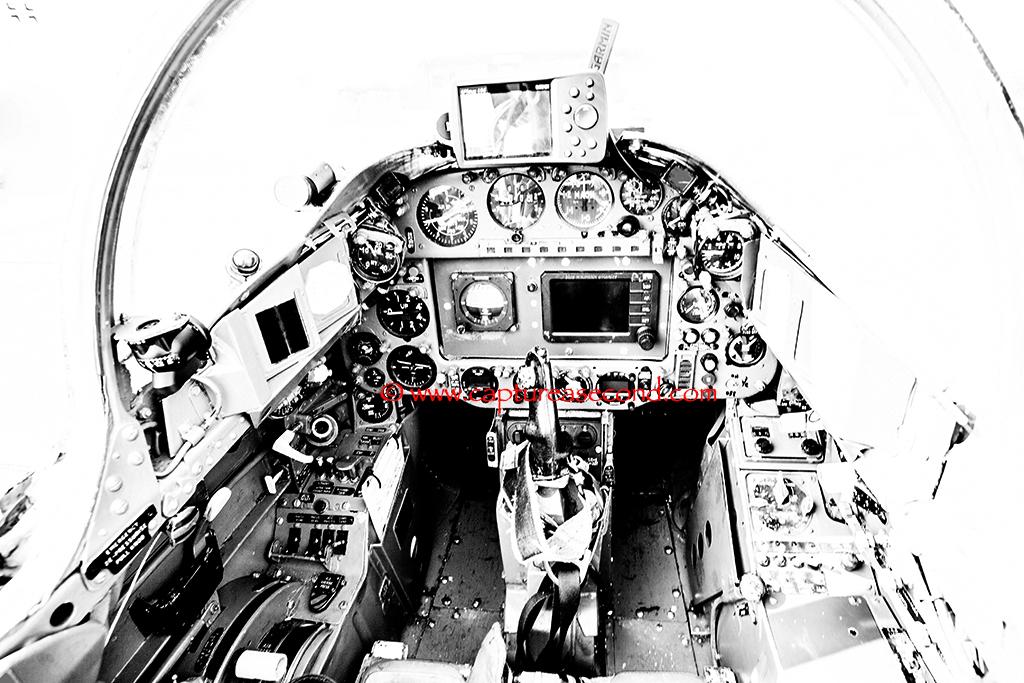 <a href="/GnatDisplayTeam/">Gnat Display Team</a> Gnat G-RORI's cockpit, taken at <a href="/WaddAirShow/">Waddington Air Show</a>