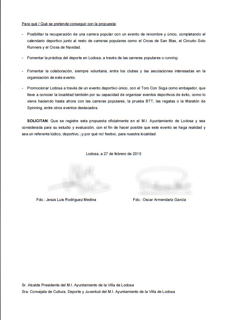 armendaritze's tweet photo. @ChuchinU2 Registrada de forma oficial en el Ayto. de #Lodosa la propuesta para la creación de la #TCSrunning | 2015. http://t.co/1iPjytMfgk