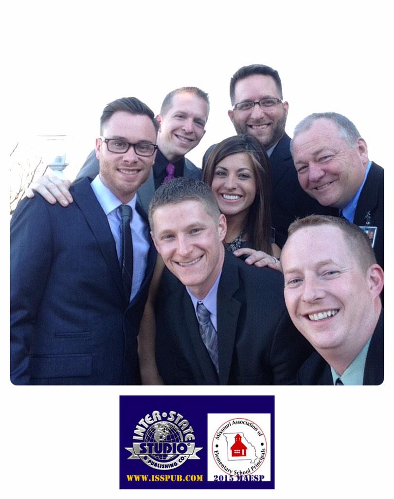 calebwmaupin's tweet photo. Missouri Inter-State crew enjoying the #issphotobooth at #maesp15 http://t.co/aitHcSApvY