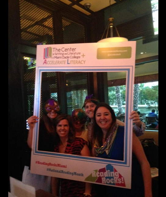 AccelerateLit's tweet photo. We're collecting books to support #NationalReadingMonth #ReadingRocksMiami! @TheCenteratMDC http://t.co/1lGaRFKvXv http://t.co/VLAtkKl8Aq