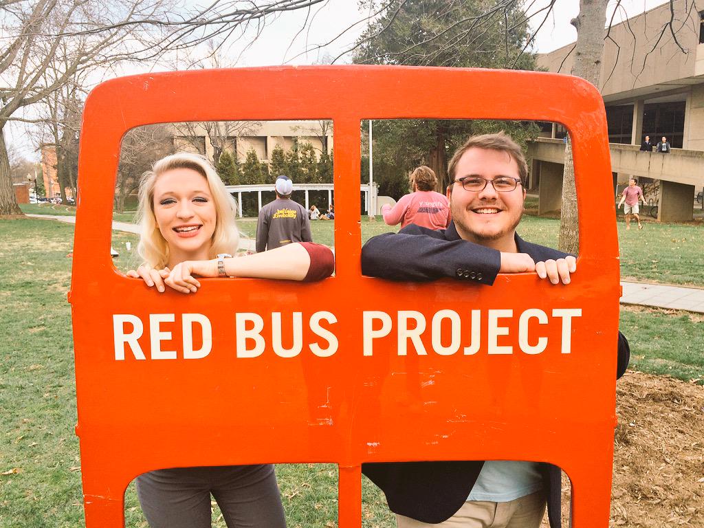 BigZachSnx's tweet photo. Every student should come out and support the Red Bus. Let's show our BUC PRIDE!!! @ETSURedBus #RedBlueandGold http://t.co/z9L5WoPZPS