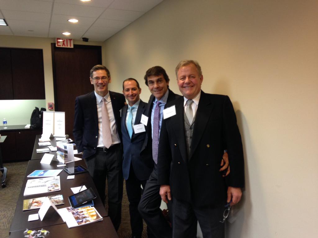 First appointment of the day <a href="/HarperTravel/">Andrew Harper</a> thank you for the great hospitality kindness and interest #belmondpro