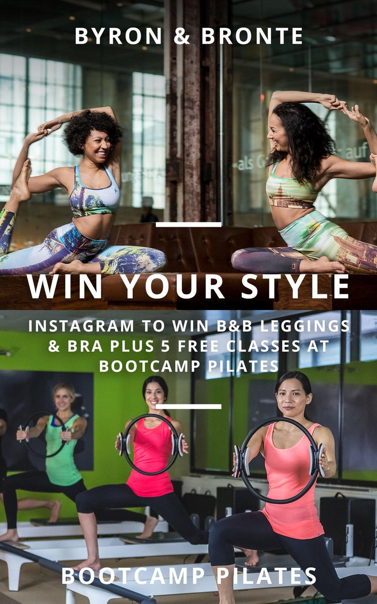 BootcampHere's tweet photo. We're launching a competition with @byronandbronte Follow us on Instagram to find out more #winyourstyle #pilates http://t.co/grfJ7PBk6a