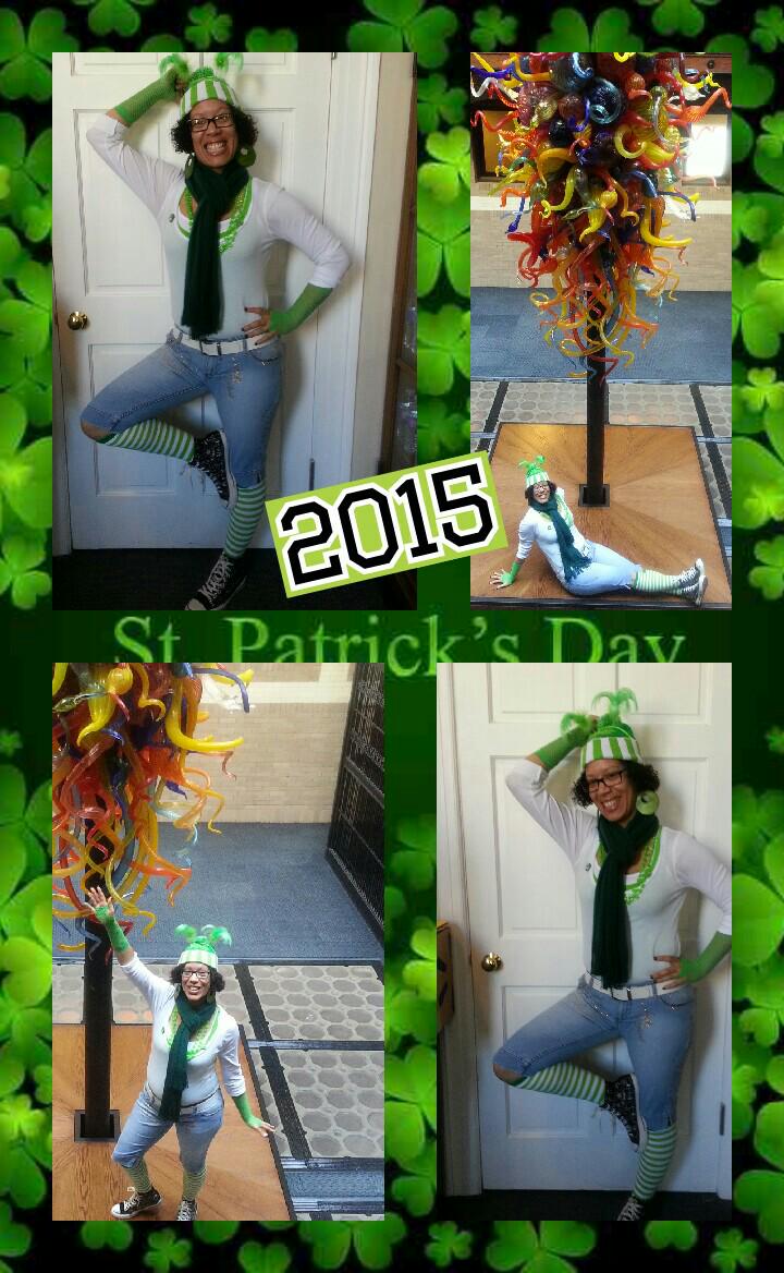 BossLadyMsYo's tweet photo. There's always 1 in the #office #IamThatOne #StPatricksDay #2015 #Omaha #chihuly #f http://t.co/OIQCMAvhLG http://t.co/t06GZfJiil