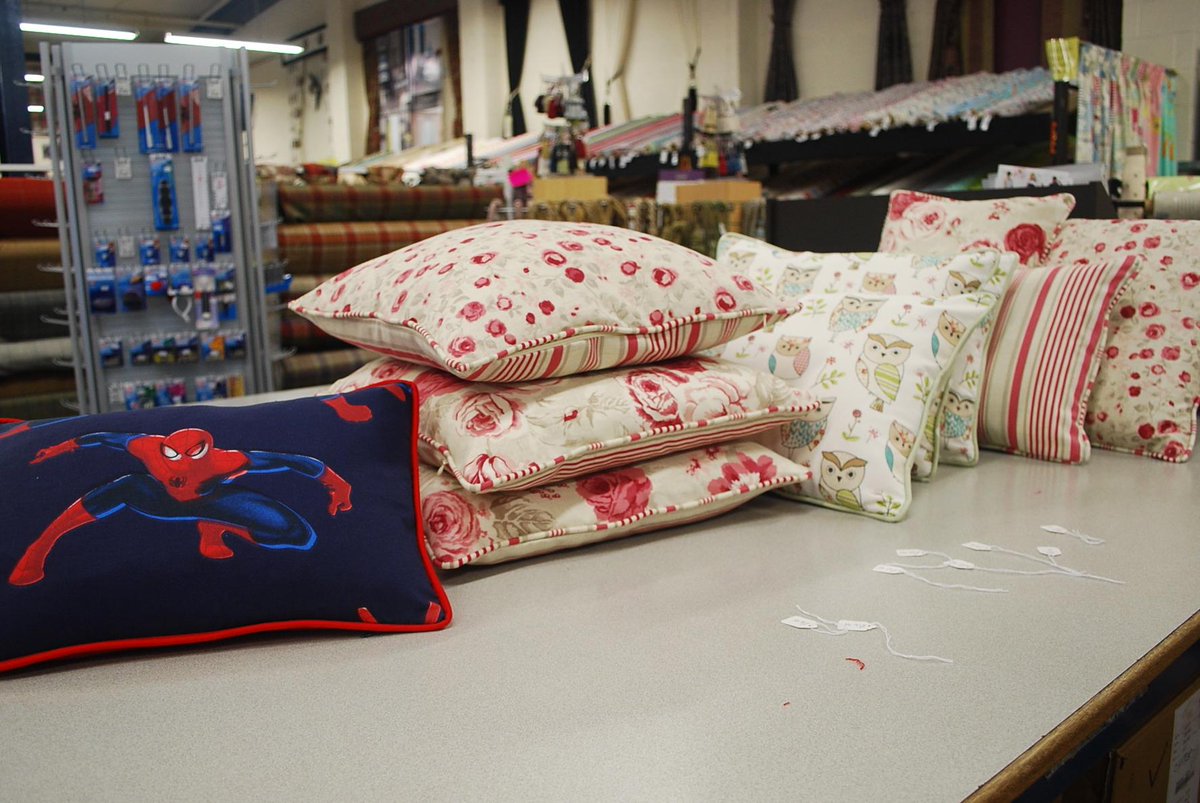 After a twitter hiatus, we're back! Tons going on, including new cushions for sale &amp; a 50% sale on #VoguePatterns.