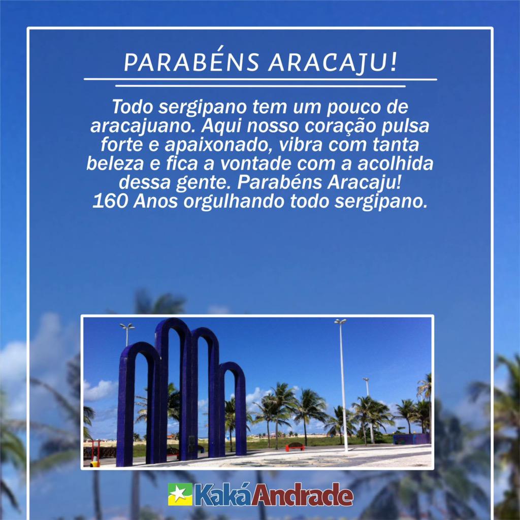 KakaCaninde's tweet photo. Parabéns Aracaju. Orgulho dos Sergipanos http://t.co/qC8Kdc4OUz