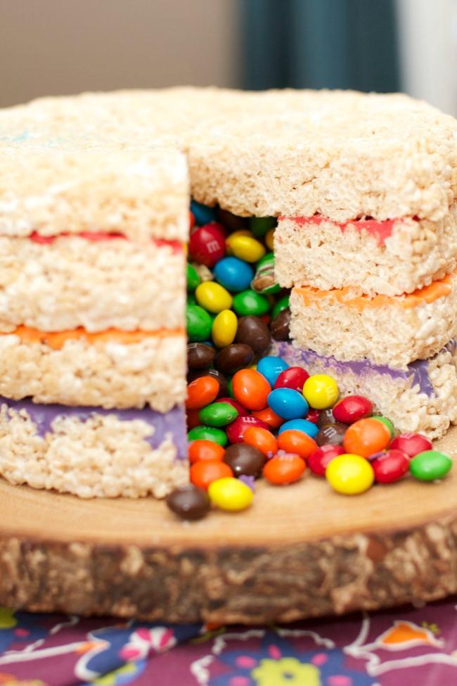 SpaceshipsLB's tweet photo. An easy to create M & M surprise cake! http://t.co/me11EfeZN5 #CrispyIsBack #CBias #Ad #Recipe http://t.co/ofFV7E81wU