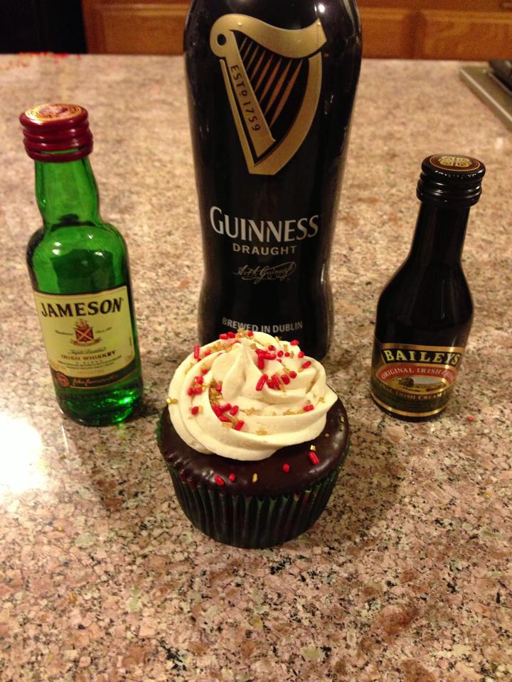 #IrishCake #guinnesscake #BaileysButtercream #JamesonGanache #Magdalenos #HappyStPatricksDay