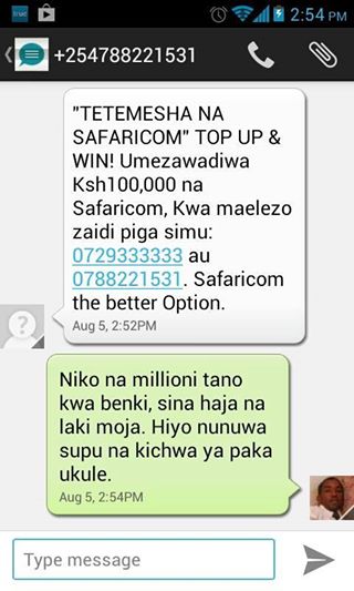 Lol "<a href="/AllanWadi/">Lieutenant Wadi</a>: This was before I enrolled in Kamiti Prison As A fresher but enjoy :P "