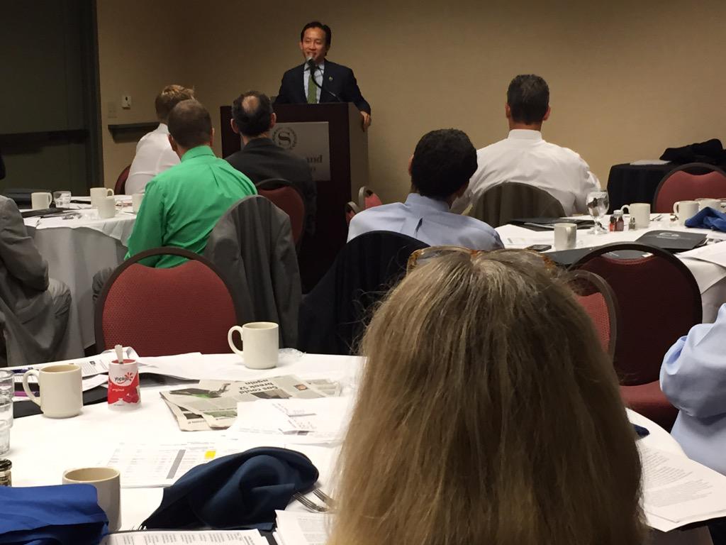 CAAA365's tweet photo. Thx @DavidChiu for joining @CAAA365 4 bfast author #AB438 giving #injured #workers language access &amp; co-author #AB305 http://t.co/21Qf9v9Br5