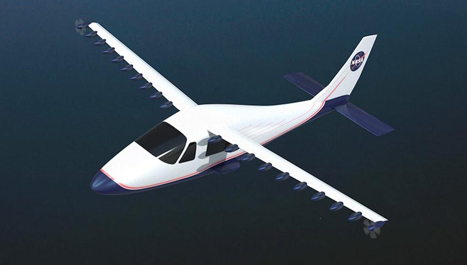 Meet the LEAPTech, NASA's 18-motor all-electric plane popme.ch/60152p0d