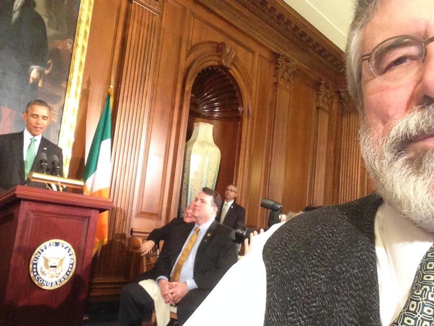 Gerry Adams tweet media