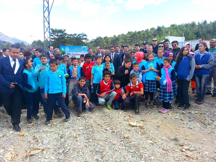 Çanakkale Zaferinin 100. Yılı Anısına, Milli Eğitim Müdürlüğümüzce Hatıra Ormanı yapıldı.