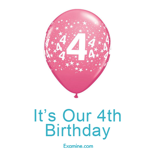 Examinecom's tweet image. It's our 4th birthday so we're having a 60-hour sale for 40% off all products. Don't miss it! buff.ly/1Etx0Es