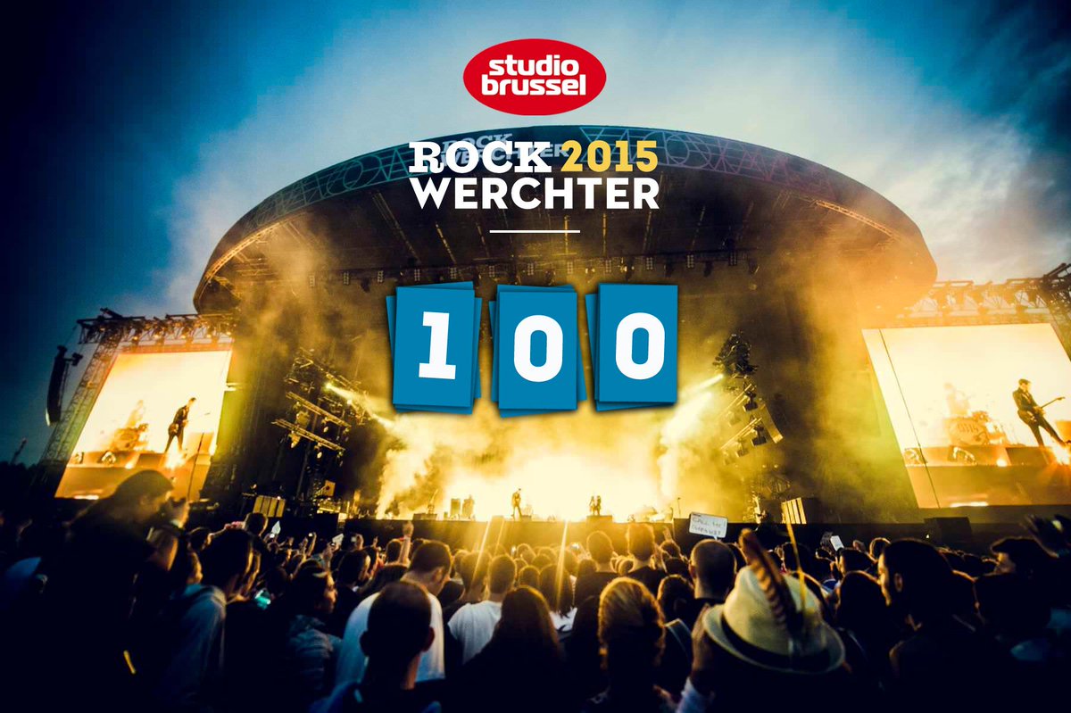 stubru's tweet photo. Aftellen! Nog exact 100 dagen tot @RockWerchter! http://t.co/hujPNuEHbj