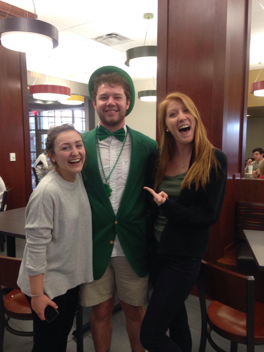 SarahIsAStud's tweet photo. Found a leprechaun today! @WKUOPA #SweetsWeek2015 http://t.co/JVSmAnIGnZ