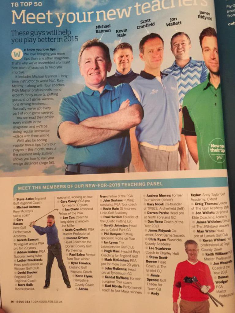 gbgolfcoaching's tweet photo. Proud to be a part of this coaching team @TheTodaysGolfer #allbasescovered http://t.co/PgiAniLfVB