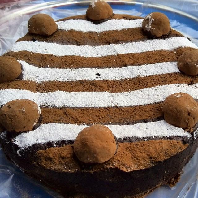 Like Belgian #Chocolate ?Try an #Easter  #Truffle #Cake #glutenfree this year <a href="/ThePigGuide/">ThePrandialPlayground</a> 
avrioart.co.uk/truffleicious