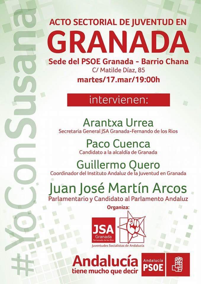 .<a href="/JSAGUADIX/">Juventudes Guadix</a> Guadix apoya a <a href="/JuanJose_Martin/">Juan José Martín Arcos</a> como candidato al Parlamento de Andalucía <a href="/PacoCuenca/">Paco Cuenca</a> <a href="/GuilleQuero/">Guille Quero</a>