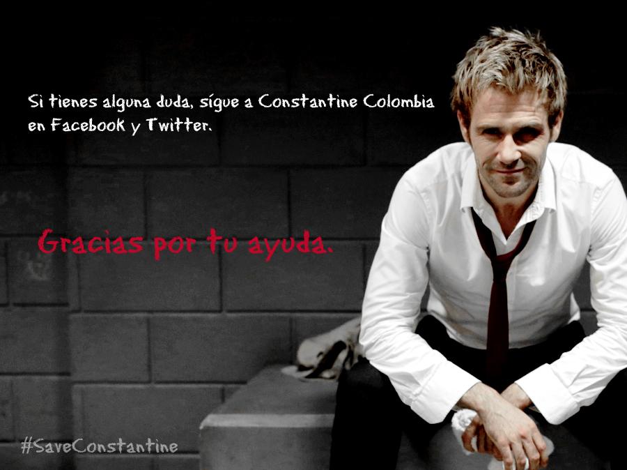 Constantine_COL's tweet photo. ¿Cómo salvar #Constantine? #CONSTANTINESPACE @ConstantineSpa @constantinearg @nbc @syfy #SaveConstantine http://t.co/seYvQaAbNm