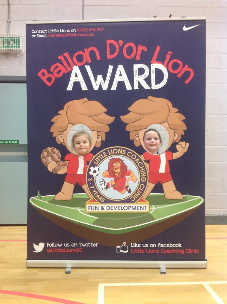 LittleLionsFC's tweet photo. U6s Girls Monday Group;
Champion of the day - Alyssa
Ballon D'Or Lion Award - Alana
#PenaltyCompWeek #WellDone http://t.co/QgoQ75D1XH