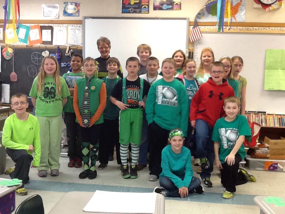 Celebrating St. Patrick's Day!